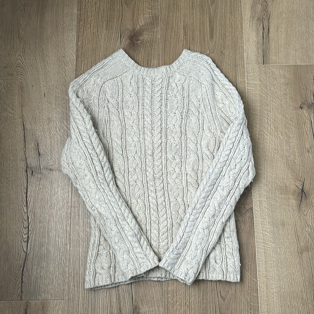 🗝 {Fossil} Cable Knit Sweater
